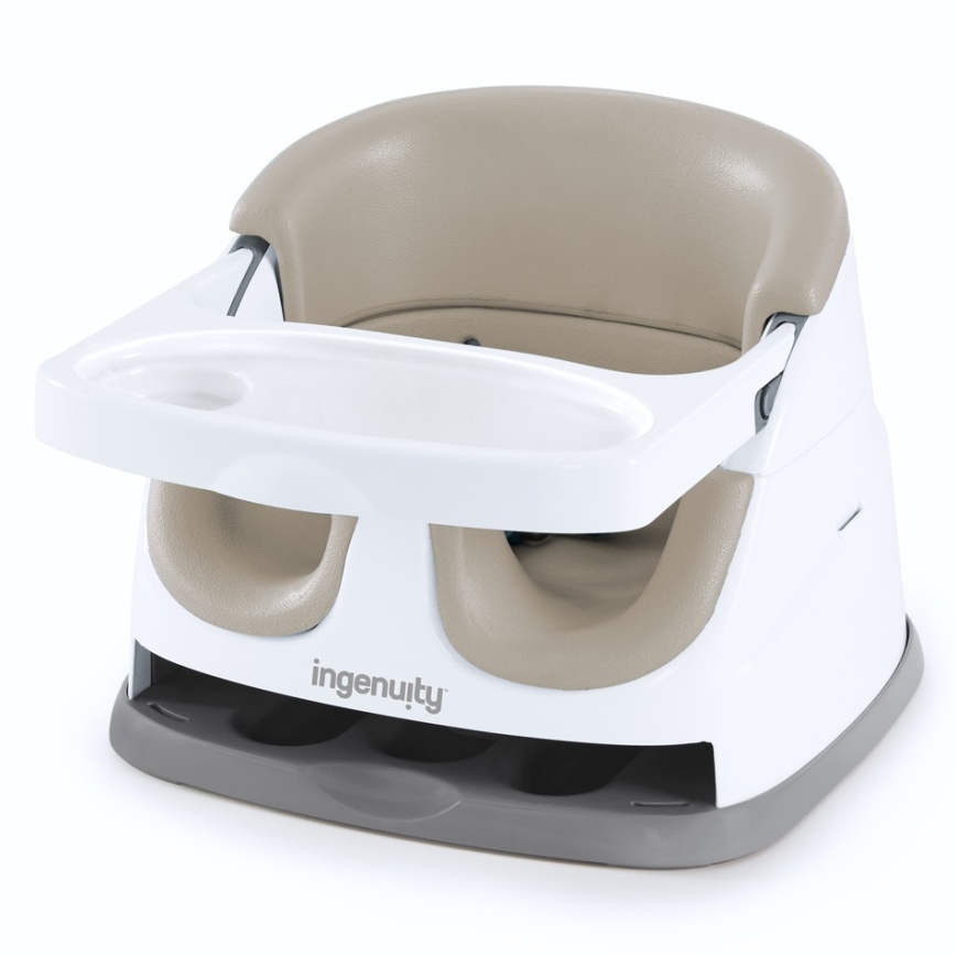Ingenuity - Boostersæde 2-i-1 BABY BASE beige