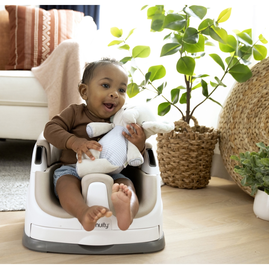 Ingenuity - Boostersæde 2-i-1 BABY BASE beige