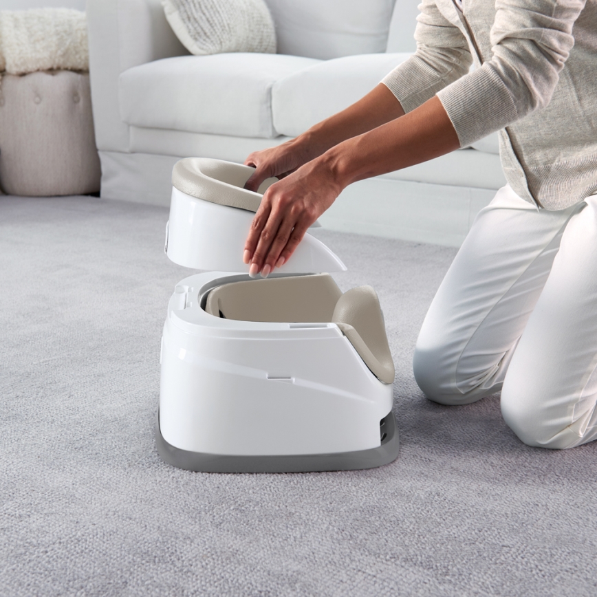 Ingenuity - Boostersæde 2-i-1 BABY BASE beige