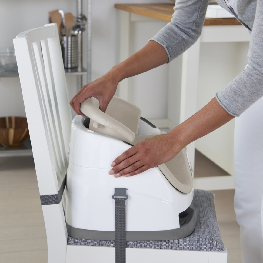 Ingenuity - Boostersæde 2-i-1 BABY BASE beige