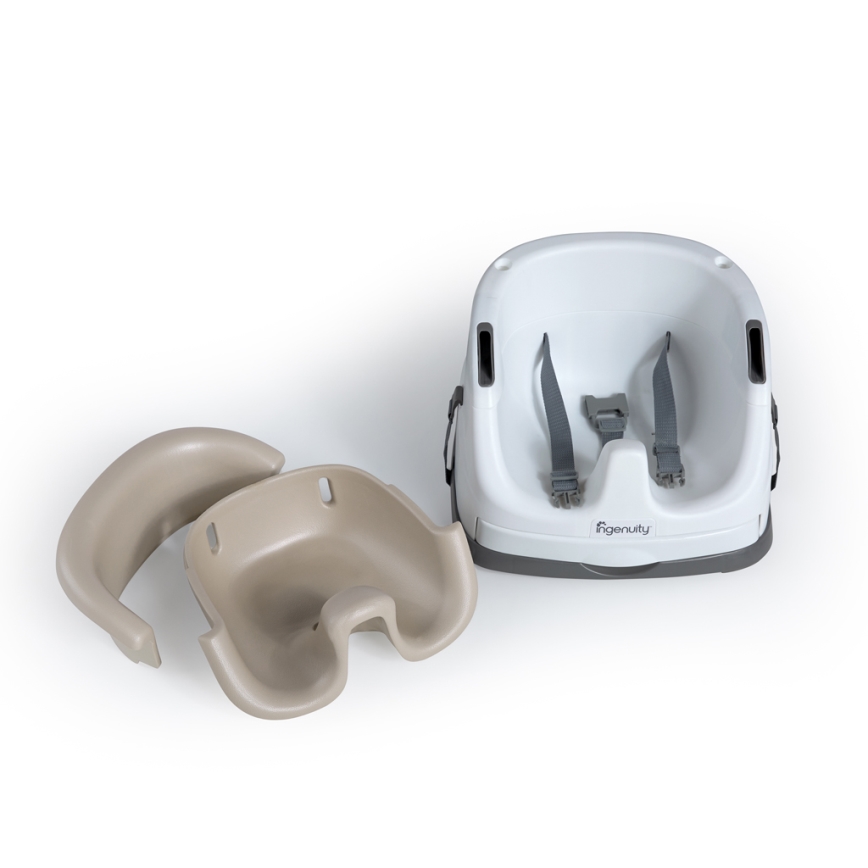 Ingenuity - Boostersæde 2-i-1 BABY BASE beige