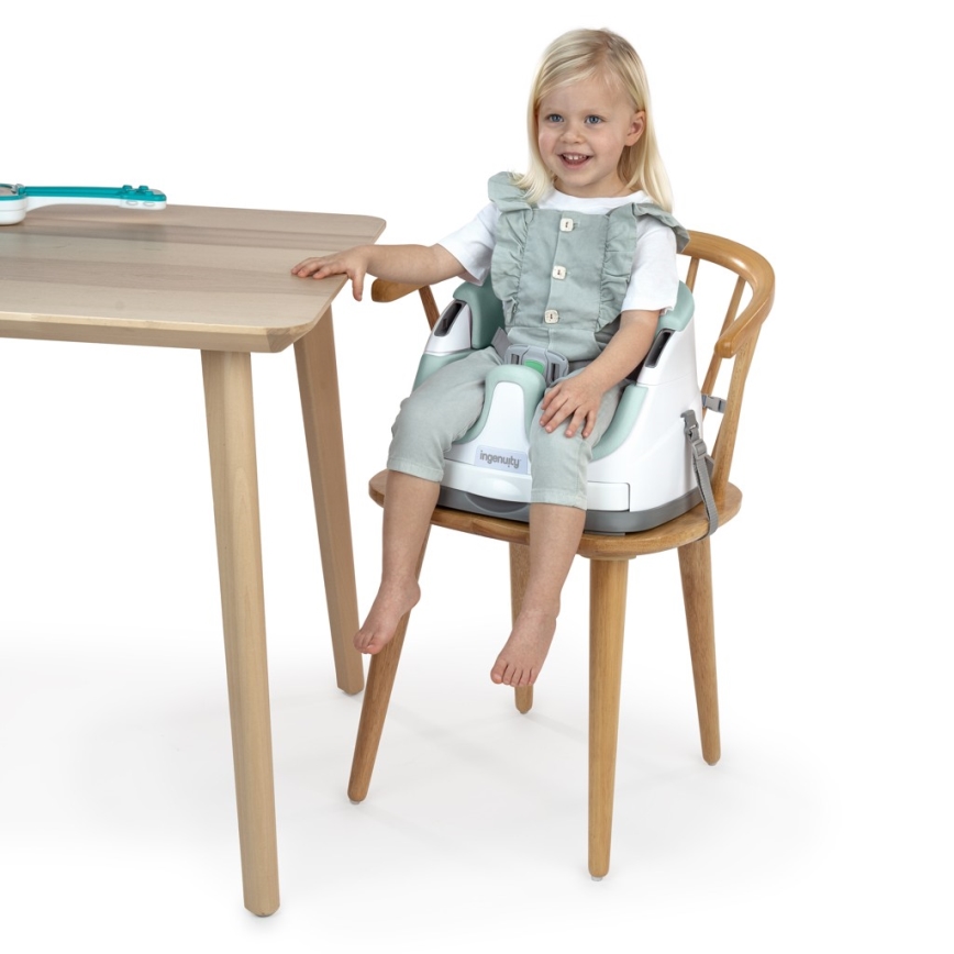 Ingenuity - Boostersæde 2-i-1 BABY BASE mintgrøn