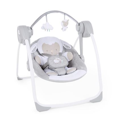 Ingenuity - Børnegynge med melodi CUDDLE LAMB 4xLR14