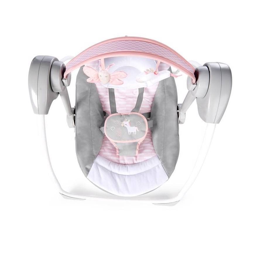 Ingenuity - Børnegynge med melodi FLORA THE UNICORN 4xLR14