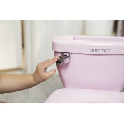 Ingenuity - Børnepotte med lyd MY SIZE, lyserød, 2xAAA