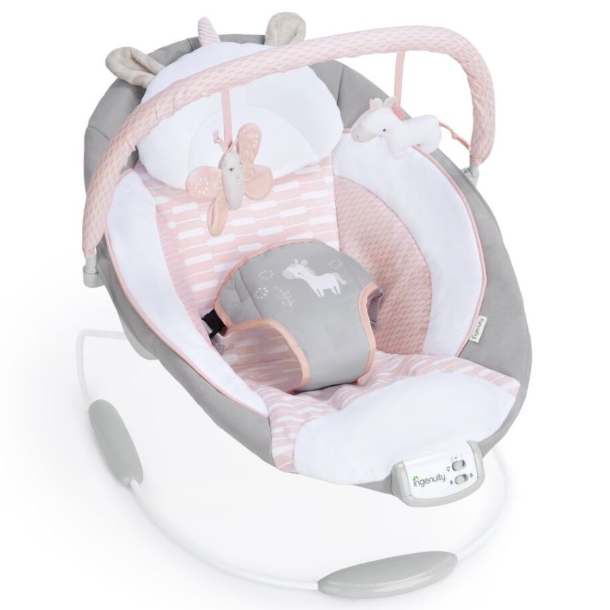 Ingenuity - Skråstol med vibration og musik FLORA THE UNICORN 3xC