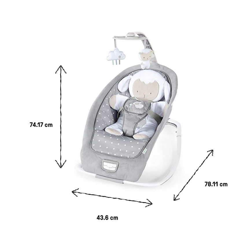 Ingenuity - Uro med musik CUDDLE LAMB