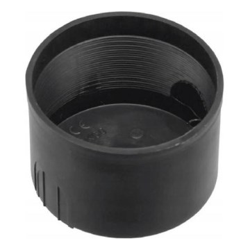 Installationsdåse Ø 60 mm, sort