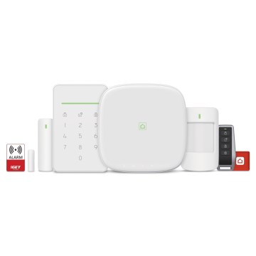 Intelligent trådløst alarmsystem med 4G LTE/Wi-Fi/Ethernet/GSM