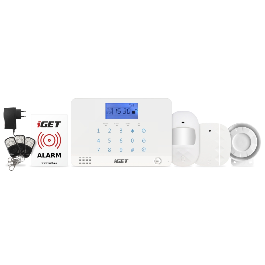 Intelligent trådløst GSM-alarmsystem