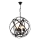 IRONBALL Pendellampe 6xE27/40W/230V sort
