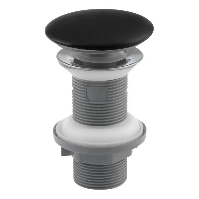 Isvea - Håndvaskafløb Ø 7,2 cm mat sort