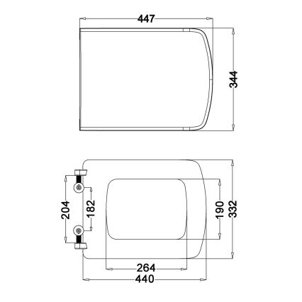 Isvea - Toiletsæde SoftClose PURITY hvid