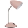 ITALUX - Bordlampe COSMIC 1xE27/40W/230V lyserød