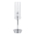 ITALUX - Bordlampe MAX 1xE27/60W/230V skinnende krom/transparent