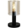 ITALUX - Bordlampe SARDO 1xE27/40W/230V sort/guldfarvet