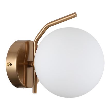 ITALUX - Erstatningsglas til lysekrone og væglampe CARIMI E27, Ø 20 cm, hvid