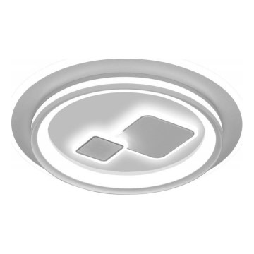 ITALUX - LED dæmpbar loftlampe PARCO LED/55W/230V 3000-6500K Ø 50 cm hvid + fjernbetjening