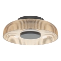 ITALUX - LED-loftlampe PASSO LED/8W/230V 3000K Ø 25 cm røget beige