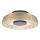 ITALUX - LED-loftlampe PASSO LED/8W/230V 3000K Ø 25 cm røget beige