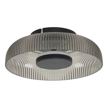 ITALUX - LED-loftlampe PASSO LED/8W/230V 3000K Ø 25 cm røget sort