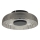 ITALUX - LED-loftlampe PASSO LED/8W/230V 3000K Ø 25 cm røget sort