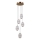 ITALUX - LED-pendel med wire ALANI 5xLED/5,6W/230V 3000K gylden
