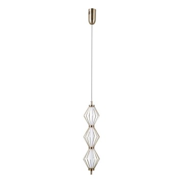ITALUX - LED-pendel på wire SEVILLA LED/15W/230V 3000K guld