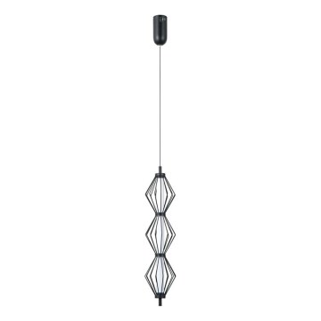 ITALUX - LED-pendel på wire SEVILLA LED/15W/230V 3000K sort