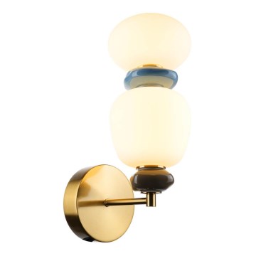 ITALUX - LED Væglampe EVANS LED/12W/230V 3000K guldfarvet