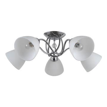 ITALUX - Loftlampe LUGANO 5xE27/40W/230V