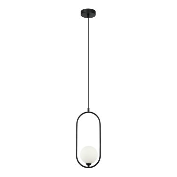 ITALUX - Loftlampe på kabel LUPUS 1xG9/25W/230V sort