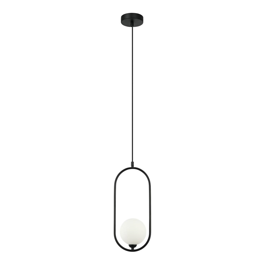 ITALUX - Loftlampe på kabel LUPUS 1xG9/25W/230V sort