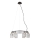 ITALUX - Lysekrone på kabel SIMONA 6xE14/40W/230V sort/guld