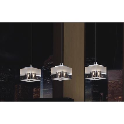 ITALUX - Loftlampe på kabel CUBRIC 3xG9/28W/230V