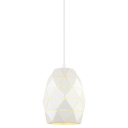 ITALUX - Pendel HARLEY 1xE27/40W/230V hvid