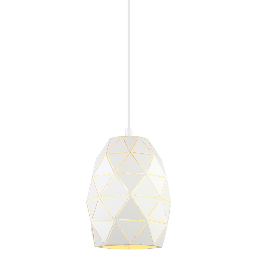 ITALUX - Pendel HARLEY 1xE27/40W/230V hvid