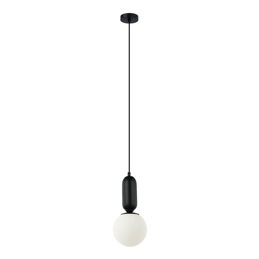 ITALUX - Pendel ALDEVA 1xE27/40W/230V sort