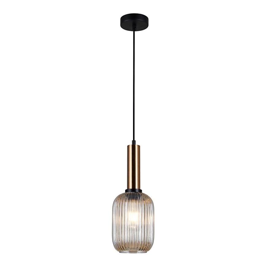 ITALUX - Pendel ANTIOLA 1xE27/40W/230V diameter 15 cm bronze