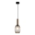 ITALUX - Pendel ANTIOLA 1xE27/40W/230V diameter 15 cm bronze