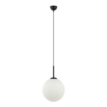 ITALUX - Pendel DEORE 1xE27/40W/230V diameter 30 cm sort