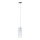 ITALUX - Pendel MAX 1xE27/60W/230V skinnende krom/transparent