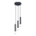 ITALUX - Pendel med wire FILANO 3xG9/5W/230V sort
