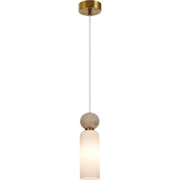 ITALUX - Pendel med wire SANTOS 1xG9/40W/230V guld