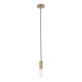ITALUX - Pendel MODERNA 1xE27/60W/230V bronze