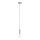ITALUX - Pendel MODERNA 1xE27/60W/230V skinnende krom