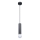 ITALUX - Pendel på kabel MACERA 1xE27/40W/230V sort