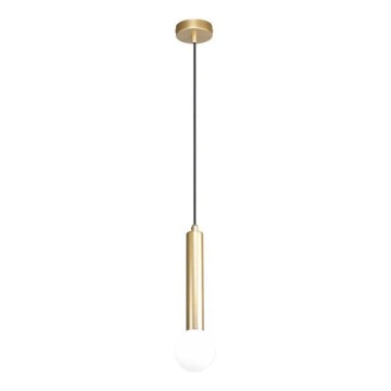 ITALUX - Pendel på ledning FILANO 1xG9/5W/230V guldfarvet