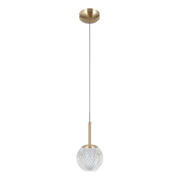 ITALUX - Pendel på wire PADRI 1xG9/5W/230V guldfarvet