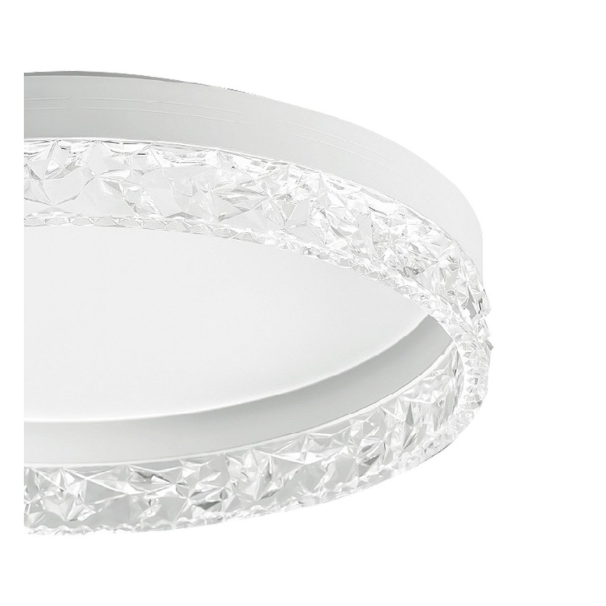 ITALUX - LED-dæmpbar loftlampe RANTE LED/58W/230V 3000-6500K Ø 50 cm hvid + fjernbetjening